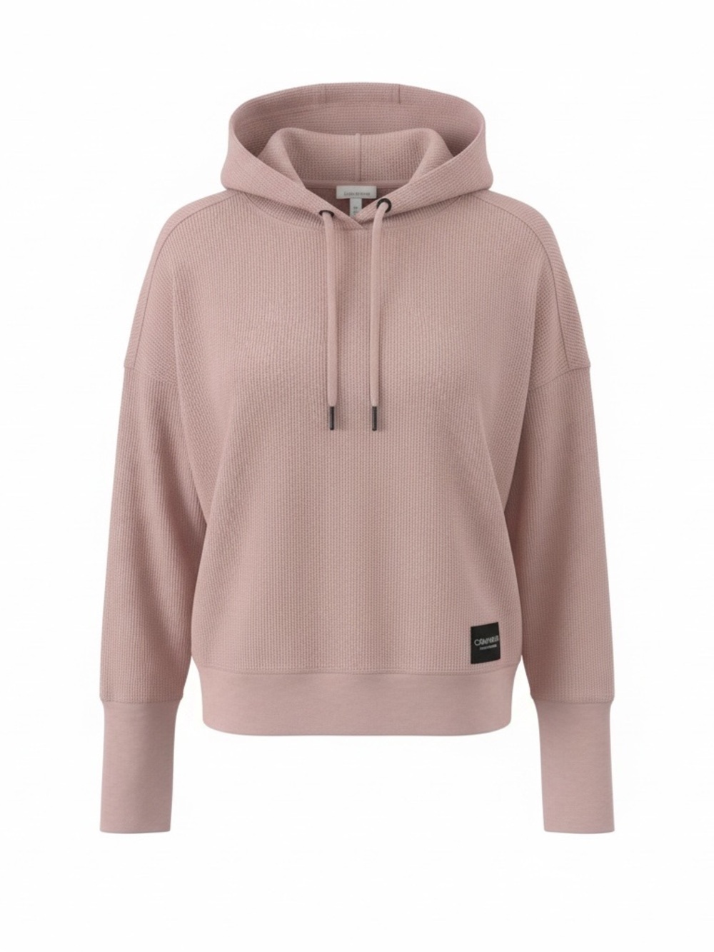 Calvin Klein Performance NWT pink waffle knit hoody, XS